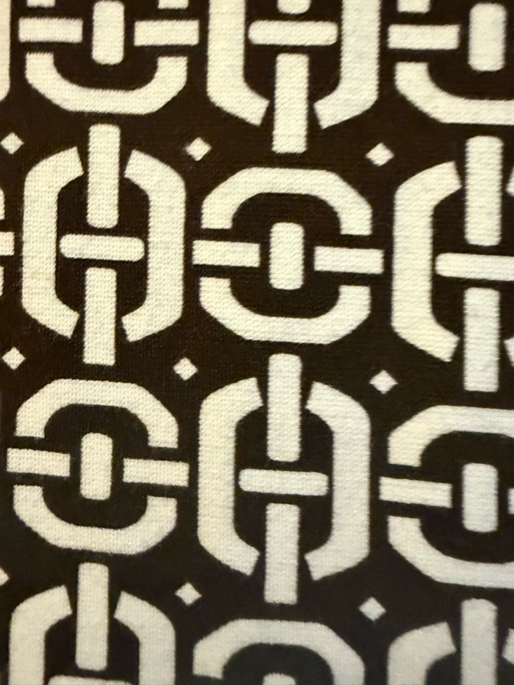 Banana Republic Brown & White Geometric Dress - Picture 5 of 10
